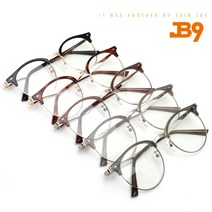 JB9 Custom B 하금테 안경테 금속테 고급블루라이트차단안경 5컬러 코패드수리키트+케이스포함 제이비나인