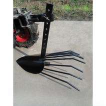 두둑성형기 쟁쇠 이랑 밭갈이 경운기용 고구마 수확, 감자 쟁기, 1개