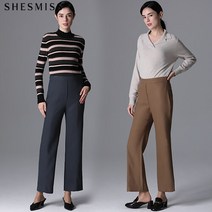[쉬즈미스(SHESMISS)] 데일리 스판 밴딩 울팬츠 (택가격 168000원)