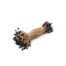 Kimspp 옷핀실고리 블랙핀+마끈(약100개입) 택끈 상표끈 라벨 마끈실고리, 상세페이지 참조, 상세페이지 참조