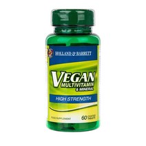 Holland ＆ Barrett 홀랜드앤바렛 비건 고강도 종합 비타민 60정 Vegan Multivitamins 60 Tablets