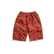 soooooo몰_남성 카고 밴딩 허리줄 옆 주머니 반바지 밴팬츠 캐쥬얼 패션 밀리터리 카고면 밴반 카고밴_더수sSHOP