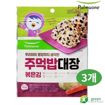 풀무원 주먹밥대장 볶음김 30G, 3개