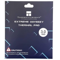 Thermalright 방열 패드 실리콘 방열 패드 12.8 W/mK 비전도성 내열성 고온 저항 노트북 방열판/GPU/CPU/LED 쿨러 그레이 (1.0mm), 120x120x3.0mm_ODYSSEY 120x120m