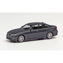 Herpa 430791-002 BMW 3시리즈 세단 (G20) Mineral Grey Metallic 자동차 모형 1:87 사이즈