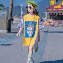 FANSYLI 여아 원피스 여름신상프린세스커트 데님스커트 쉬폰원피스 240호 6