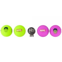 Volvik 마블 골프공 선물 세트 아이언 맨, Hulk