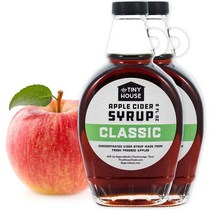 The Tiny House Classic Apple Cider Syrup 더 티니 하우스 클래식 애플 사이다 시럽 226g X 2팩