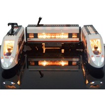 LIGHTAILING 조명 세트 (고속 승객 기차 원격 제어 트럭) 빌딩 블록 모델 - Lego 60051과 호환되는 LED 조명 키트 (모델 미포함)