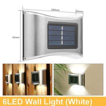 야외울타리 마당 화단 정원 가림막 울타리펜스LED 야외 방수 태양광 벽부등 울타리 데크 정원 파티오 통, 03 C_01 Warm White