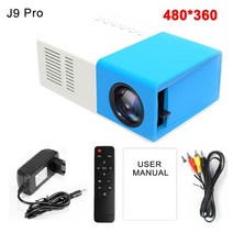 미니 빔프로젝터 가정용단초점 휴대용 천장 미니빔 스크린 dvd플레이어 시네빔j9 pro, 협력사, 프로 블루, 영국 플러그