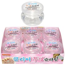 어머상품 클리어투명슬라임6개