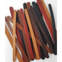 퀼팅맘 이태리 베지터블 미니 가방 가죽손잡이끈, 탠브라운(5), 1개