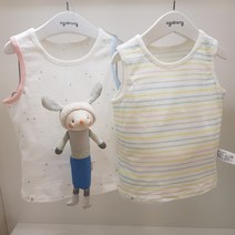 아가방 23 봄여름 베이비페어! 1+1 한가격에 두개가 세트 런닝! 민소매 런닝 필요한데 이왕이면 깜찍했으면 좋겠어 나시 런닝! 이쁘쥬? 보드라운것도 감동이야 유아런닝