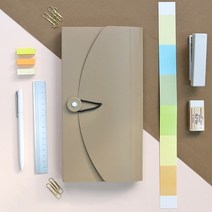 아코디언형 영수증 포켓 정리함 통장 수첩 카드 출입증 송장 항공권 보관함 분류함, 블랙