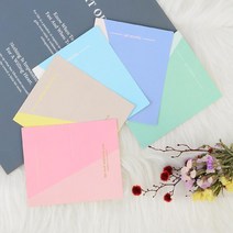 친구생일에 사용하는 생일축하용 카드 곰신편지, 하늘색