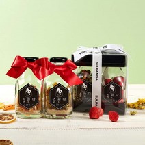술판다 담금주 키트 200ml 2구 포장세트, 국화/딸기베리