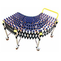 롤러 컨베이어 무동력 플라콘 자바라 레일 벨트 화물, 폭 800mm/ 길이 1m