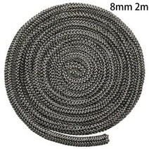 화목난로 캠핑화목난로 가정용 캄팽용 미니난로 68mm 블랙 스토브화재 로프 나무 굽기, 8mm