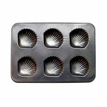 가정용 양면코팅 조가비팬 조가비틀 6구, +++_단일상품+++