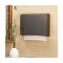 금속 티슈 박스 홀더 종이 타월 디스펜서 골드 공중 화장실 이중 벽 스테인레스 스틸 벽걸이 펀칭 FH020, Style 12