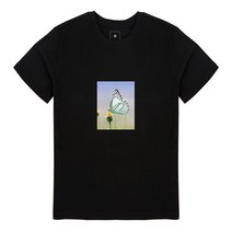 화이트문 버터플라이 전사 라운드 반팔(스몰) WMI2TS0022S