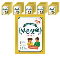 바른핫팩 포켓용 핫팩 90g 30매입 국내생산