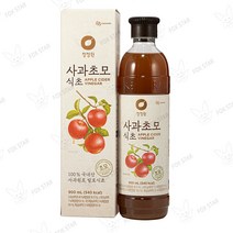 대상 청정원 사과초모식초 900ml, 4개