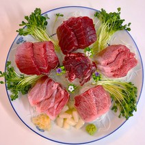 국내산 참다랑어 생참치회 500g 대뱃살 및 특수부위 포함, 생참치회 (500g)