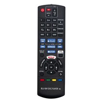 AULCMEET N2QAYB001147 교체용 리모컨 파나소닉 4K 블루레이 디스크 플레이어 DP-UB820 DP-UB820-K DMP-UB300 P-UB820EB-K DP-UB9