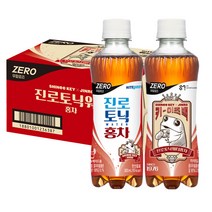 토닉워터 홍차 제로 340mlx20펫 키-이즈백, 300ml, 20개