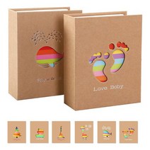 5-7in 앨범 콜렉트북 포켓식 미니 커플 기념 대용량 커플 졸업식 여행 북 초음파 포토 대용량 사진, 쿠팡 5in 200장_발자국