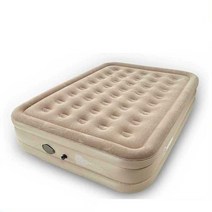 에어매트 캠핑 자충 더블 매트리스 침대 야외 싱글, 25CM더블에어매트리스+공기주입식베개2개