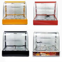 전기 보온고 진열대 온열 쇼케이스 온장고 핫바 튀김, 아치형 대형 3단