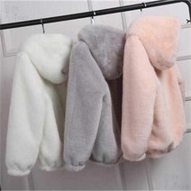자칠 빅사이즈 여성 부드러운 밍크 퍼 후리스 후드 집업 5종 S-3XL