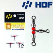 해동조구사 HA-836 T형 구슬 삼각도래, 10호