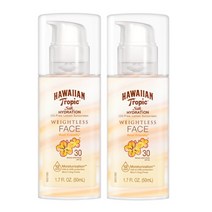 [미국직구] 하와이안 트로픽 웨이트리스 페이스 선 스크린 SPF 30 50ml 2개입