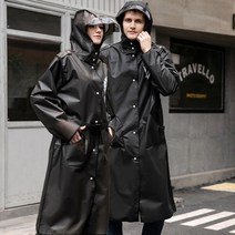 방풍 방수 남여공용 남녀공용 코트식우의 작업용 작업