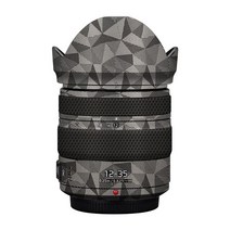 파나소닉 루믹스 12-35mm F2.8 II ASPH POWER OIS H-HSA12035 카메라 렌즈 스티커 코트 랩 필름 비닐 데칼, [12] Nordic Titanium
