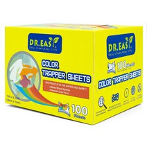 블루선 닥터이지 이염방지시트 먼지제거 얼룩방지 세탁티슈, 100매