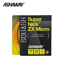 아사웨이 슈퍼닉 ZX 마이크로 1.15 (OR) 단품 스쿼시 스트링, 오렌지