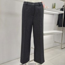 막스카라 세미 와이드 팬츠 M24QWP326ME