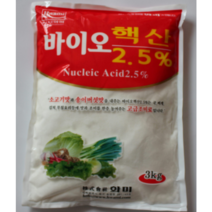 화미 바이오핵산 2.5%, 3kg, 2개