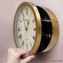 비밀금고 벽시계 인테리어벽시계 나만의비밀금고 엔틱