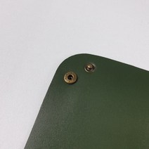 책상정리 수납 홈카페 가죽트레이 아미그린 소