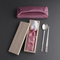 은수저세트 복띠 칠보 졸업선물 고급기념품 부모님생신선물 결혼예물 주문제작 70% 80% 99% 1벌, 1p, 80퍼세트-홍색+핑크보자기