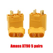 리포배터리 rc카 드론 인산 철 충전기 무선 10 x asass xt30 xt30u 5, xt90h 5 쌍을 모으다