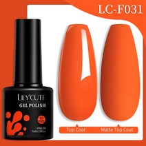 네일아트 LILYCUTE 7ml 베이스 젤 매니큐어 밝은 색상 반영구 흡수 UV LED 강화 네일 아트 닦을 필요 없는 탑 코트, 94 LC-F031