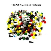 렉산2t 차양 캐노피 차고범용 혼합 트렁크 천장 지붕 엔진 커버 절연 코튼 플라스틱 패스너 나사 리벳, 06 A1-100PCS All Mixed