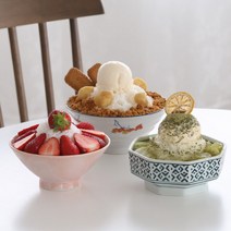 도자기 팥빙수그릇 빙수볼 21종, 8.시로센 V 빙수볼 740ml